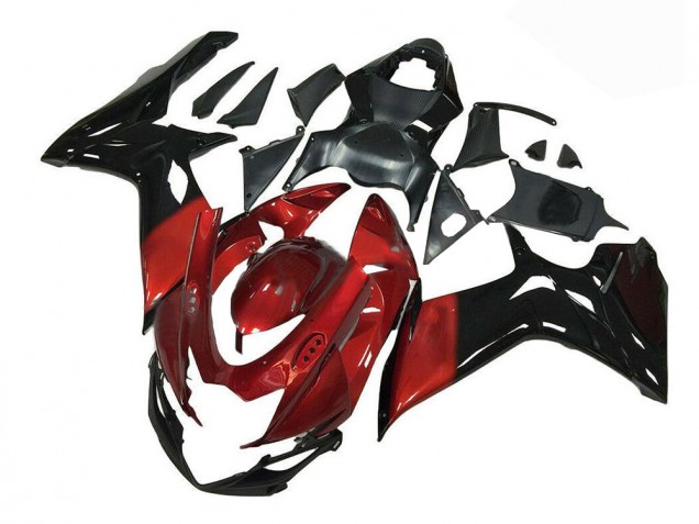 ABS Kits Carenado GSXR 600 / 750 K11 2011-2021 - Rojo Negro