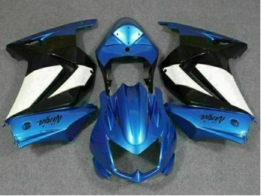 ABS Plástica EX250 2008-2012 - Azul Blanco Negro Ninja