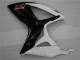 ABS Plástica GSXR 600 / 750 K6 2006-2007 - Blanco Negro ABS Plástica GSXR 600 / 750 K6 2006-2007 - Blanco Negro