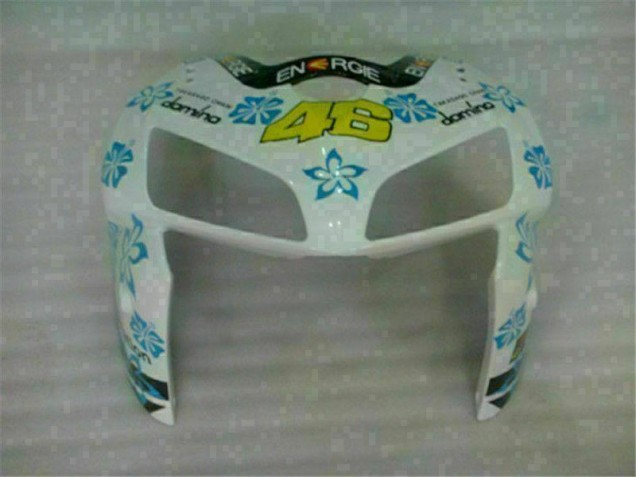 ABS Plástico CBR 600 RR 2005-2006 - Blanco Azul Nastro Azzurro 46