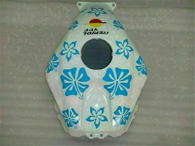 ABS Plástico CBR 600 RR 2005-2006 - Blanco Azul Nastro Azzurro 46
