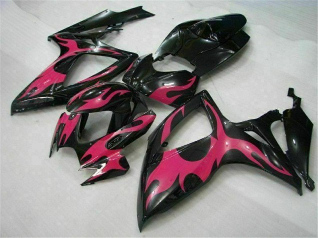 ABS Plástico GSXR 600 / 750 K6 2006-2007 - Negro