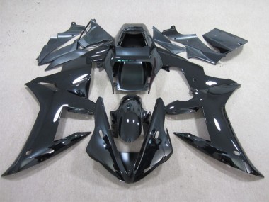 ABS Plástico R1 2002-2003 - Negro