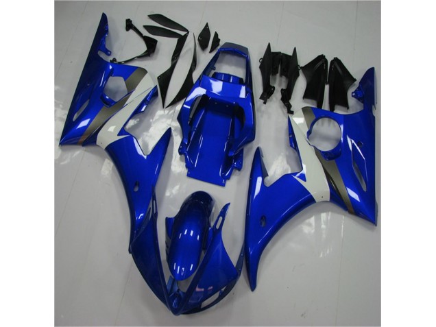 ABS Plástico R6 2003-2005 - Azul Blanco ABS Plástico R6 2003-2005 - Azul Blanco