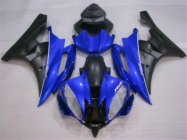 ABS Plástico R6 2006-2007 - Azul Negro
