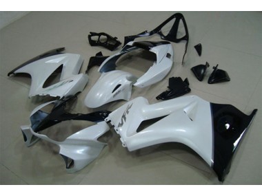 ABS Plástico VFR 800 2002-2013 - Blanco Negro