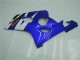ABS Plásticos GSXR 600 / 750 K4 2004-2005 - Azul Negro ABS Plásticos GSXR 600 / 750 K4 2004-2005 - Azul Negro