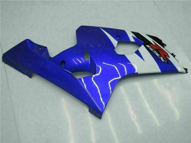 ABS Plásticos GSXR 600 / 750 K4 2004-2005 - Azul Negro ABS Plásticos GSXR 600 / 750 K4 2004-2005 - Azul Negro