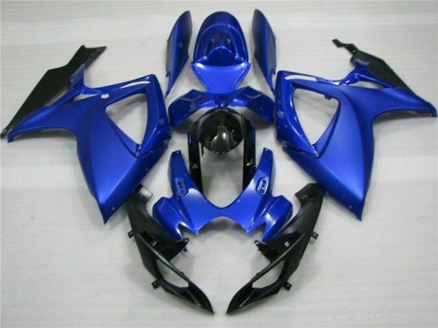 ABS Plásticos GSXR 600 / 750 K6 2006-2007 - Azul Negro