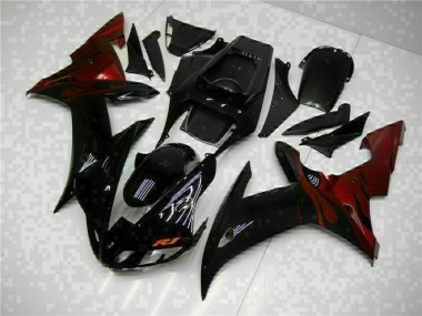 ABS Plásticos R1 2002-2003 - Negro