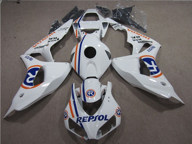 Carenado CBR 1000 RR 2006-2007 - Blanco Azul Repsol