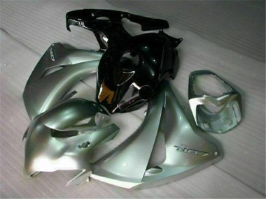 Carenado CBR 1000 RR 2008-2011 - Plata Negro