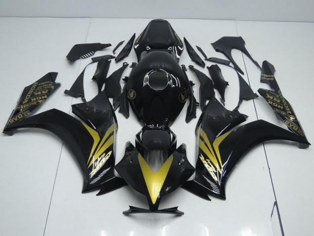 Carenado CBR 1000 RR 2012-2016 - Brillante Negro & Oro