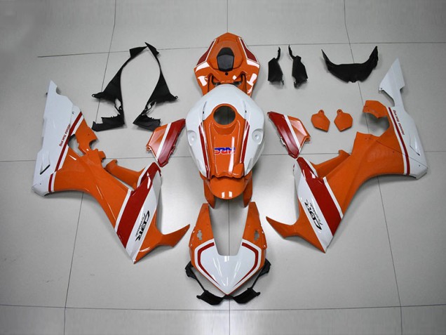 Carenado CBR 1000 RR 2017-2023 - Naranja Blanco HRC