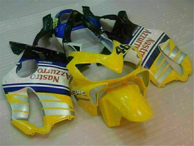 Carenado CBR 600 F4i 2001-2003 - Amarillo Plata Nastro Azzurro Carenado CBR 600 F4i 2001-2003 - Amarillo Plata Nastro Azzurro