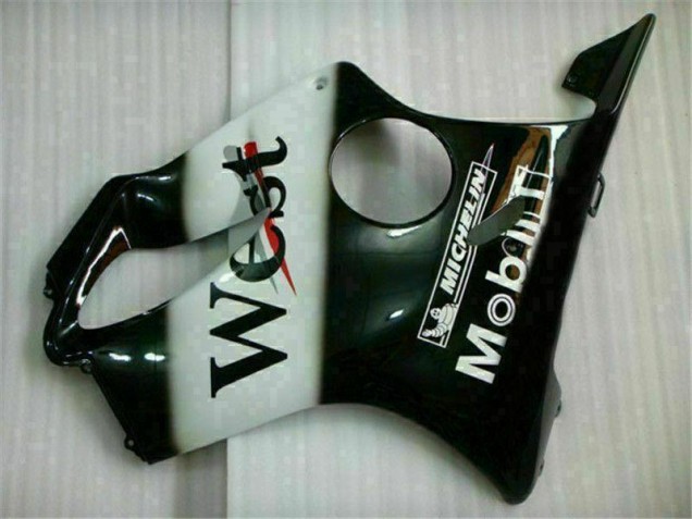Carenado CBR 600 F4i 2001-2003 - Blanco Negro West
