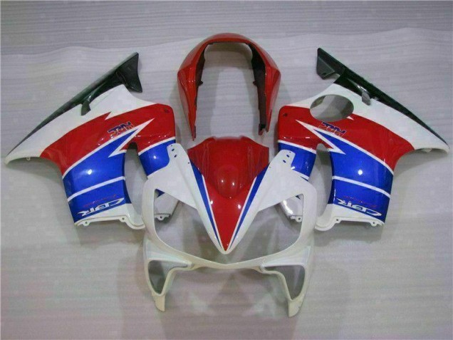 Carenado CBR 600 F4i 2004-2007 - Blanco Rojo Carenado CBR 600 F4i 2004-2007 - Blanco Rojo