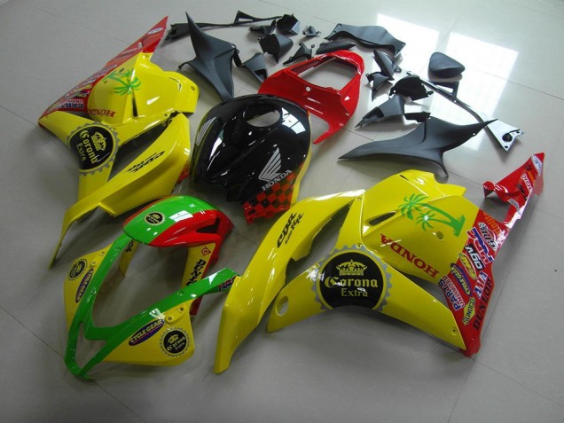 Carenado CBR 600 RR 2009-2012 - Amarillo Corona Extra