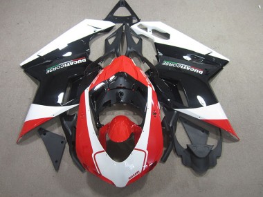 Carenado Ducati 848 2007-2014 - Negro Rojo Blanco