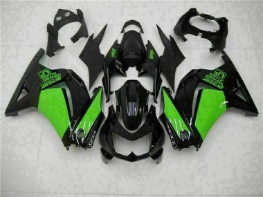 Carenado EX250 2008-2012 - Negro Verde Ninja