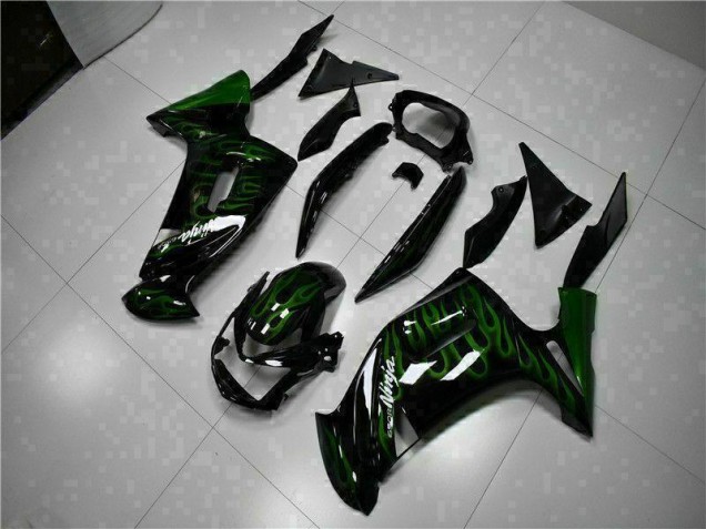 Carenado EX650 2006-2008 - Verde Llama Carenado EX650 2006-2008 - Verde Llama