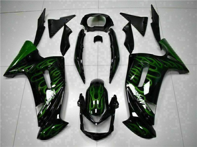 Carenado EX650 2006-2008 - Verde Llama Carenado EX650 2006-2008 - Verde Llama