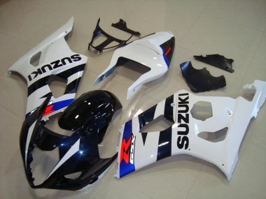Carenado GSXR 1000 K3 2003-2004 - Oscuro Azul Blanco