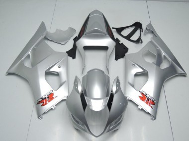 Carenado GSXR 1000 K3 2003-2004 - Plata Estilo OEM