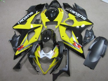 Carenado GSXR 1000 K5 2005-2006 - Negro Amarillo