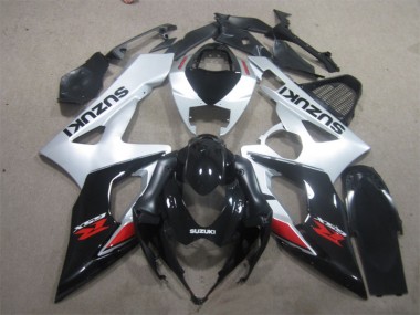 Carenado GSXR 1000 K5 2005-2006 - Negro Blanco