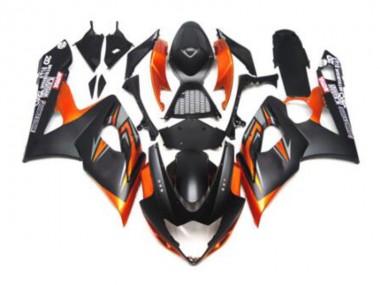 Carenado GSXR 1000 K5 2005-2006 - Negro Naranja