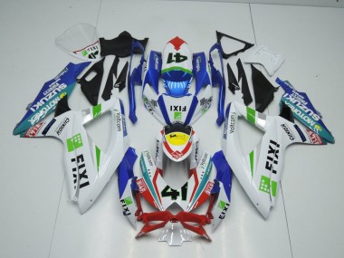 Carenado GSXR 1000 K9 2009-2016 - Fixi Claro Azul
