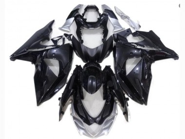 Carenado GSXR 1000 K9 2009-2016 - Negro Plata
