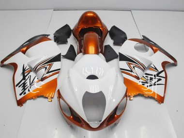 Carenado GSXR 1300 Hayabusa 1996-2007 - Blanco Naranja