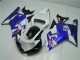 Carenado GSXR 600 / 750 K1 K2 K3 2001-2003 - Blanco Azul