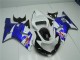 Carenado GSXR 600 / 750 K1 K2 K3 2001-2003 - Blanco Azul