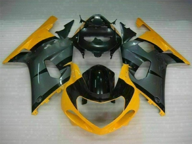 Carenado GSXR 600 / 750 K1 K2 K3 2001-2003 - Negro Amarillo