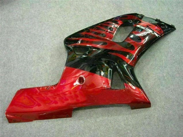 Carenado GSXR 600 / 750 K1 K2 K3 2001-2003 - Rojo Negro Carenado GSXR 600 / 750 K1 K2 K3 2001-2003 - Rojo Negro