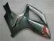 Carenado GSXR 600 / 750 K6 2006-2007 - Plata Negro
