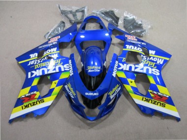 Carenado GSXR 600 K4 2004-2005 - Azul Telefumia Movistar