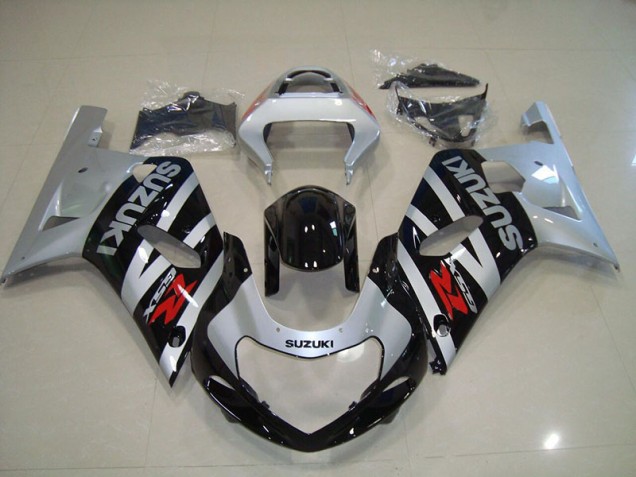 Carenado GSXR 750 K1 K2 K3 2001-2003 - Negro Plata