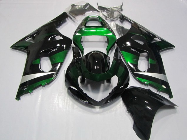 Carenado GSXR 750 K1 K2 K3 2001-2003 - Negro Verde