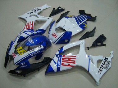 Carenado GSXR 750 K6 2006-2007 - Blanco Azul Fiat 46