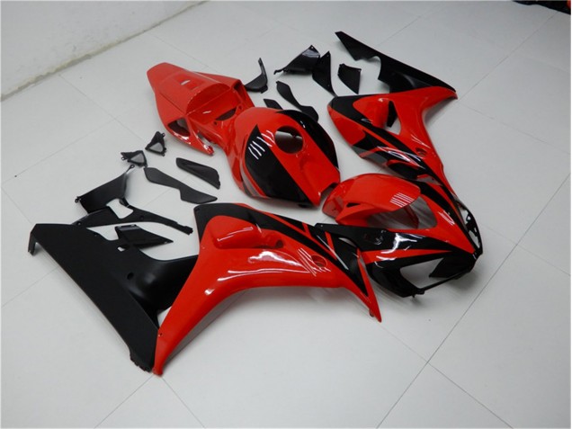 Carenado & Plástico CBR 1000 RR 2006-2007 - Rojo Negro