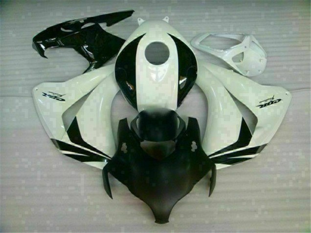 Carenado & Plástico CBR 1000 RR 2008-2011 - Blanco Negro Carenado & Plástico CBR 1000 RR 2008-2011 - Blanco Negro