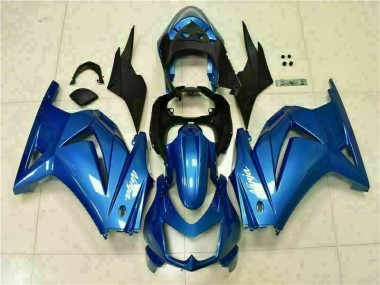 Carenado & Plástico EX250 2008-2012 - Azul Negro Blanco Ninja