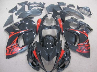 Carenado & Plástico GSXR 1300 Hayabusa 2008-2019 - Negro Rojo