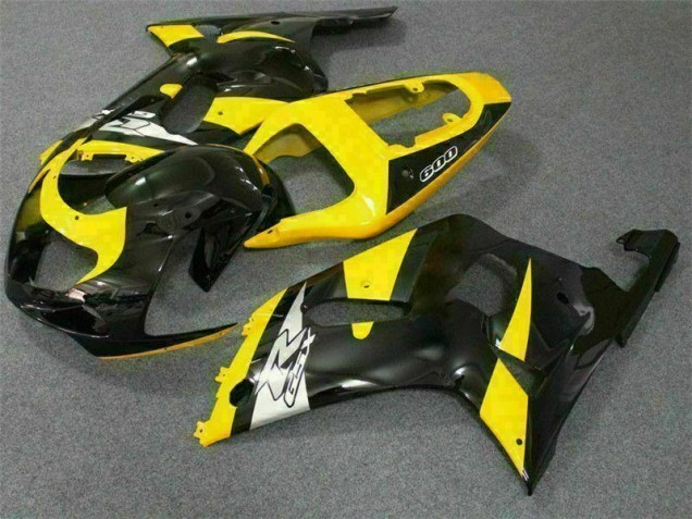 Carenado & Plástico GSXR 600 / 750 K1 K2 K3 2001-2003 - Amarillo Negro