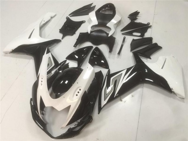 Carenado & Plástico GSXR 600 / 750 K11 2011-2021 - Negro Blanco