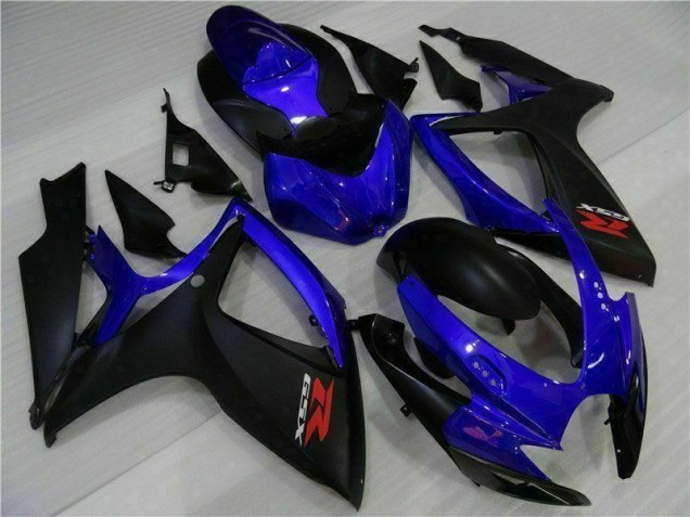 Carenado & Plástico GSXR 600 / 750 K6 2006-2007 - Azul Negro